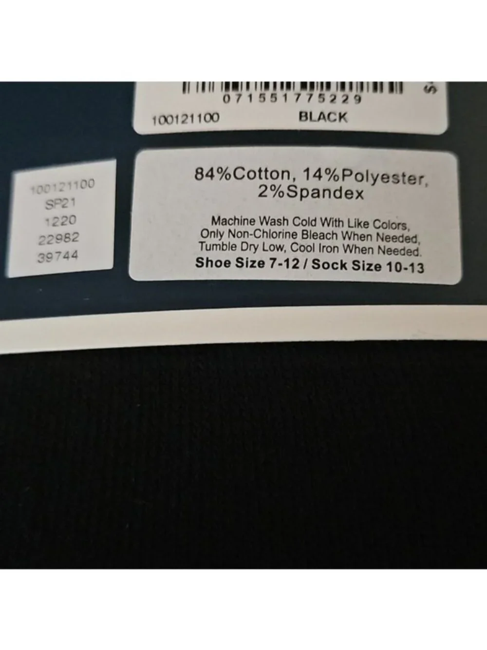 Club Room No Show Socks 12 Pack Men's New Shoe Size 7-12 Black Low Cut Macy's